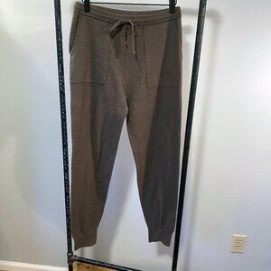 Gap Body, CashSoft Sweater Joggers, Brown, Size M